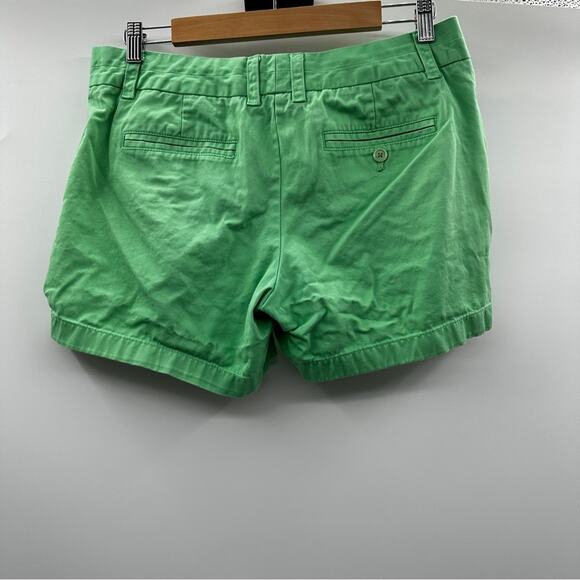 J. Crew Chino Mid Rise 100% Cotton Shorts Size 8 - Picture 2 of 8